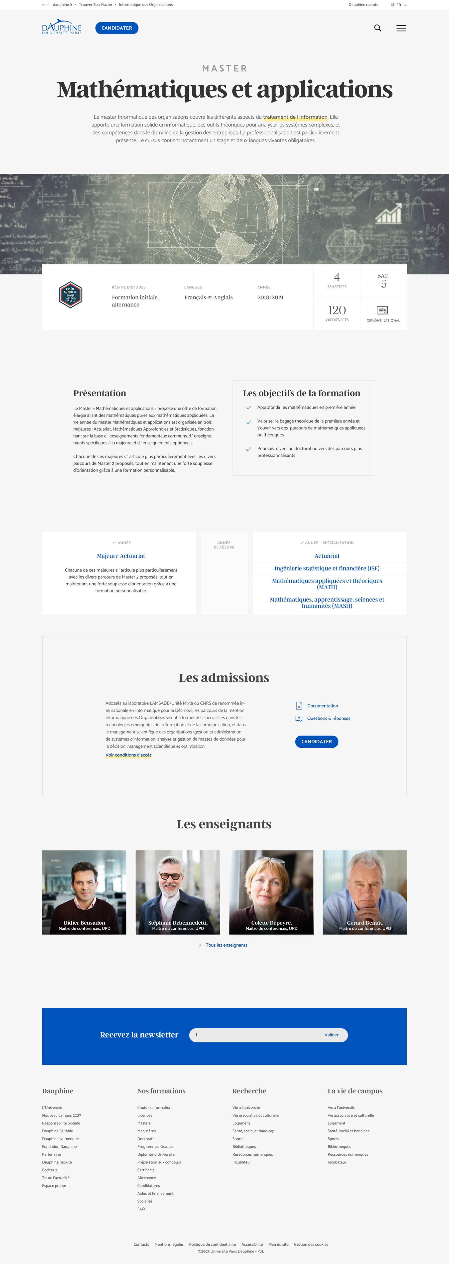 UI/UX designer — Projet : Dauphine