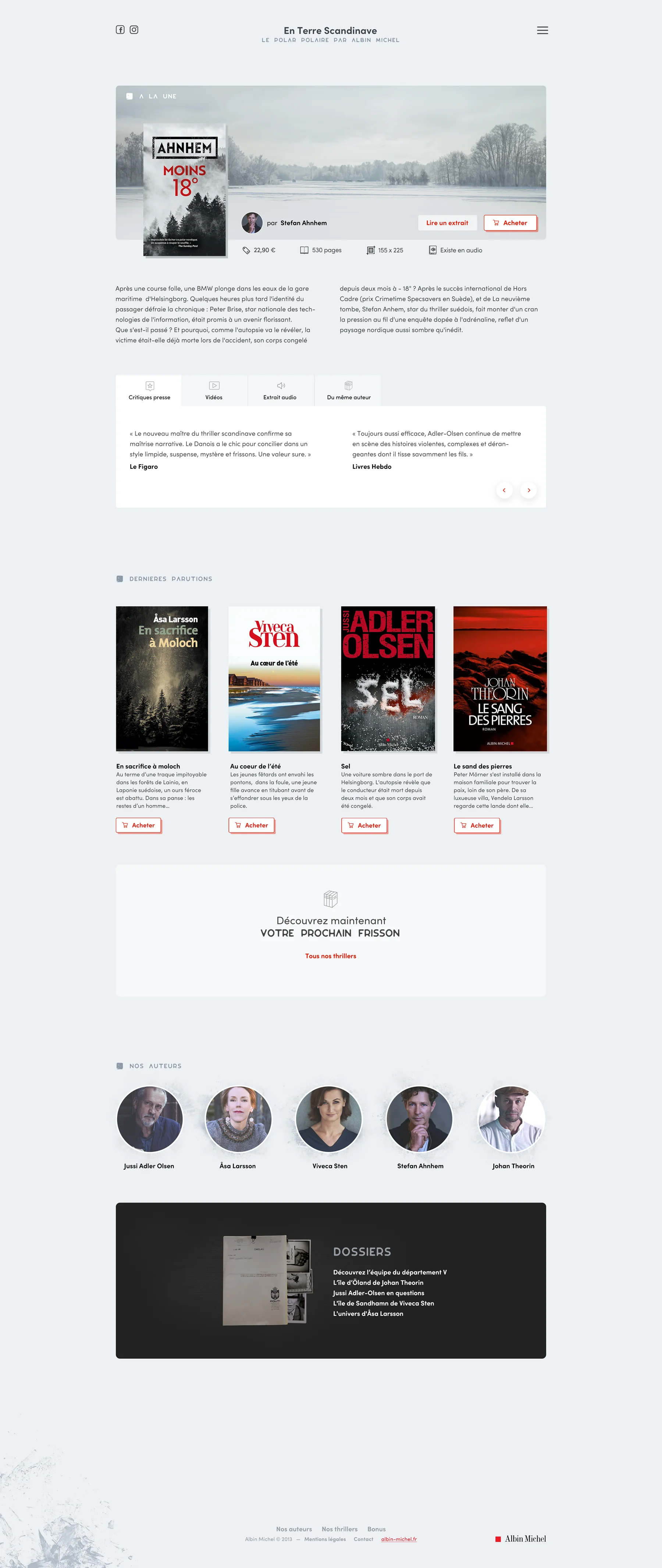UI/UX designer — Projet En terre scandinave