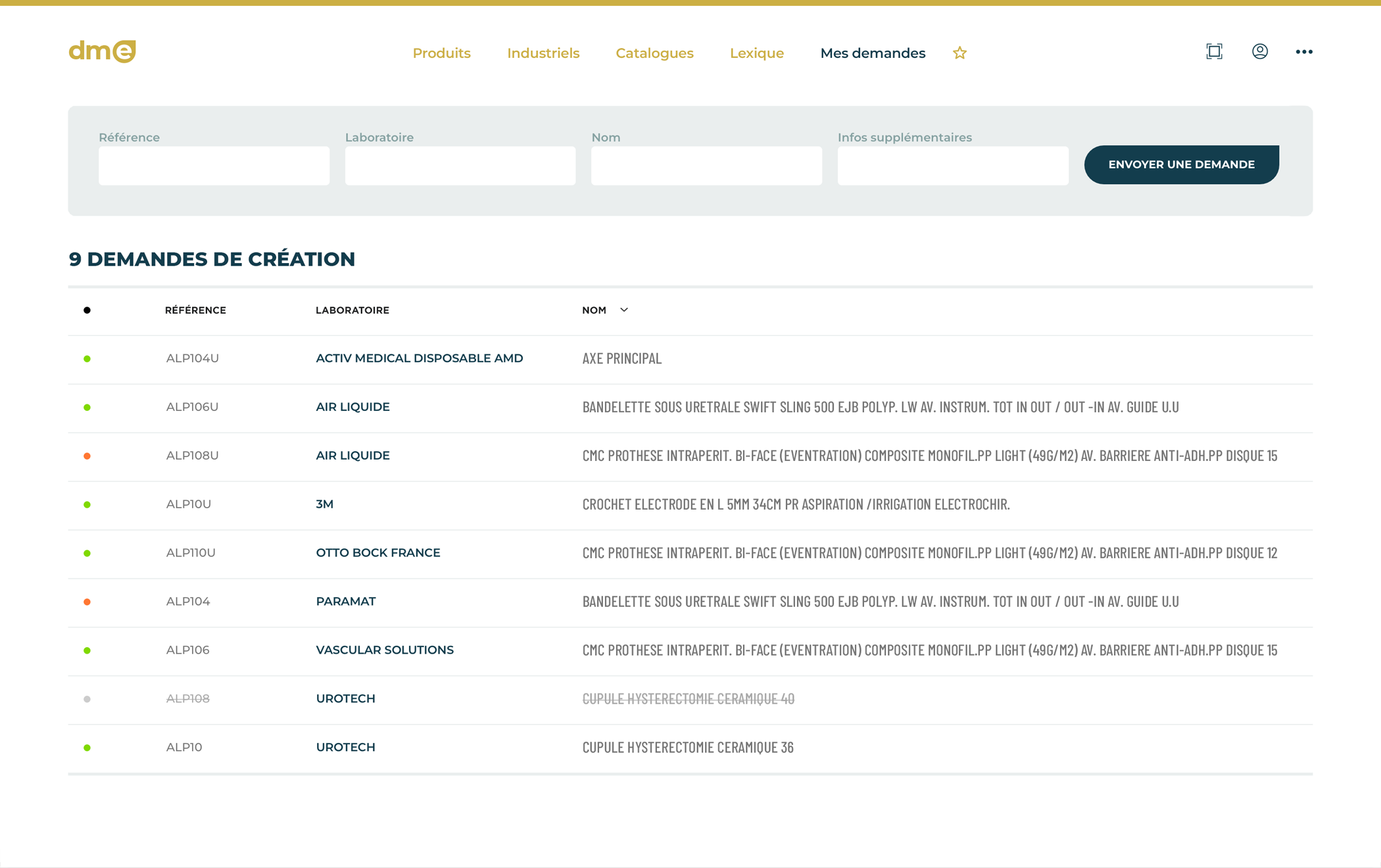 UI/UX designer — Projet Exhausmed